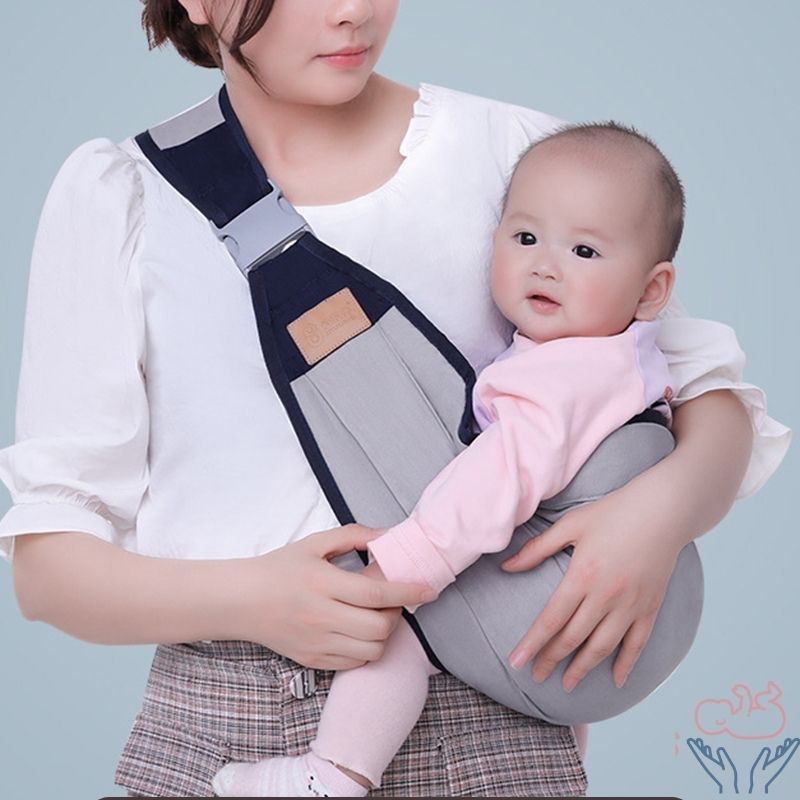 Elainlam Ceinture porte-bébé réglable avec bretelles épaisses